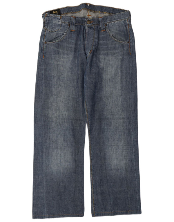 Мужские свободные джинсы Lee Dillon W33 L30, синий хлопок