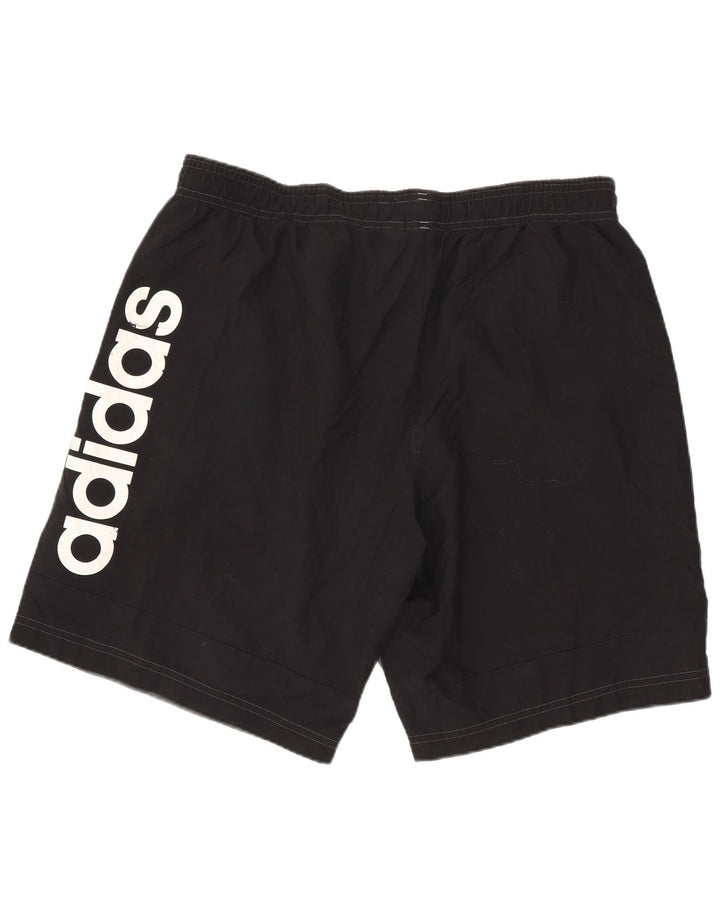 Мужские спортивные шорты ADIDAS с графическим рисунком, большие серые, полиэстер с цветными блоками