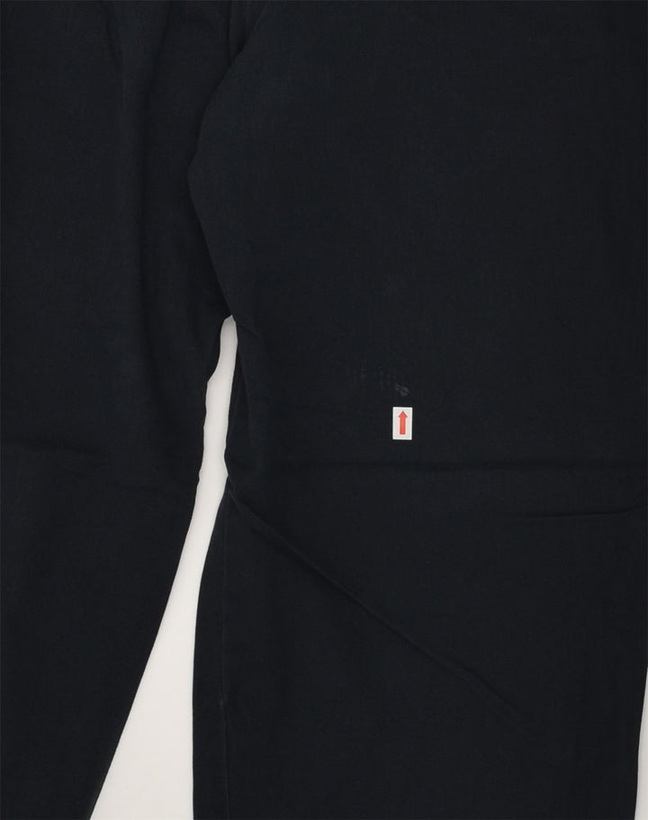 LEE Womens Slim Casual Trousers US 10 Medium W32 L30 Black Cotton | Vintage Lee | Thrift | Second-Hand Lee | Used Clothing | Messina Hembry 