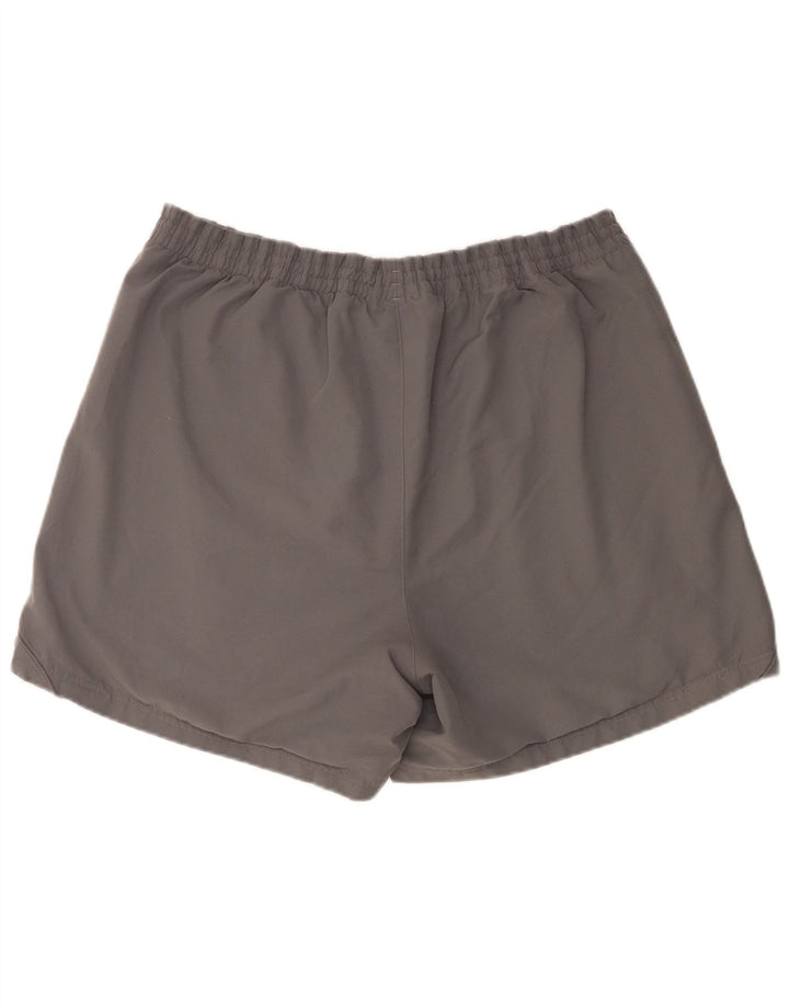 Мужские спортивные шорты Adidas 2XL серые из полиэстера