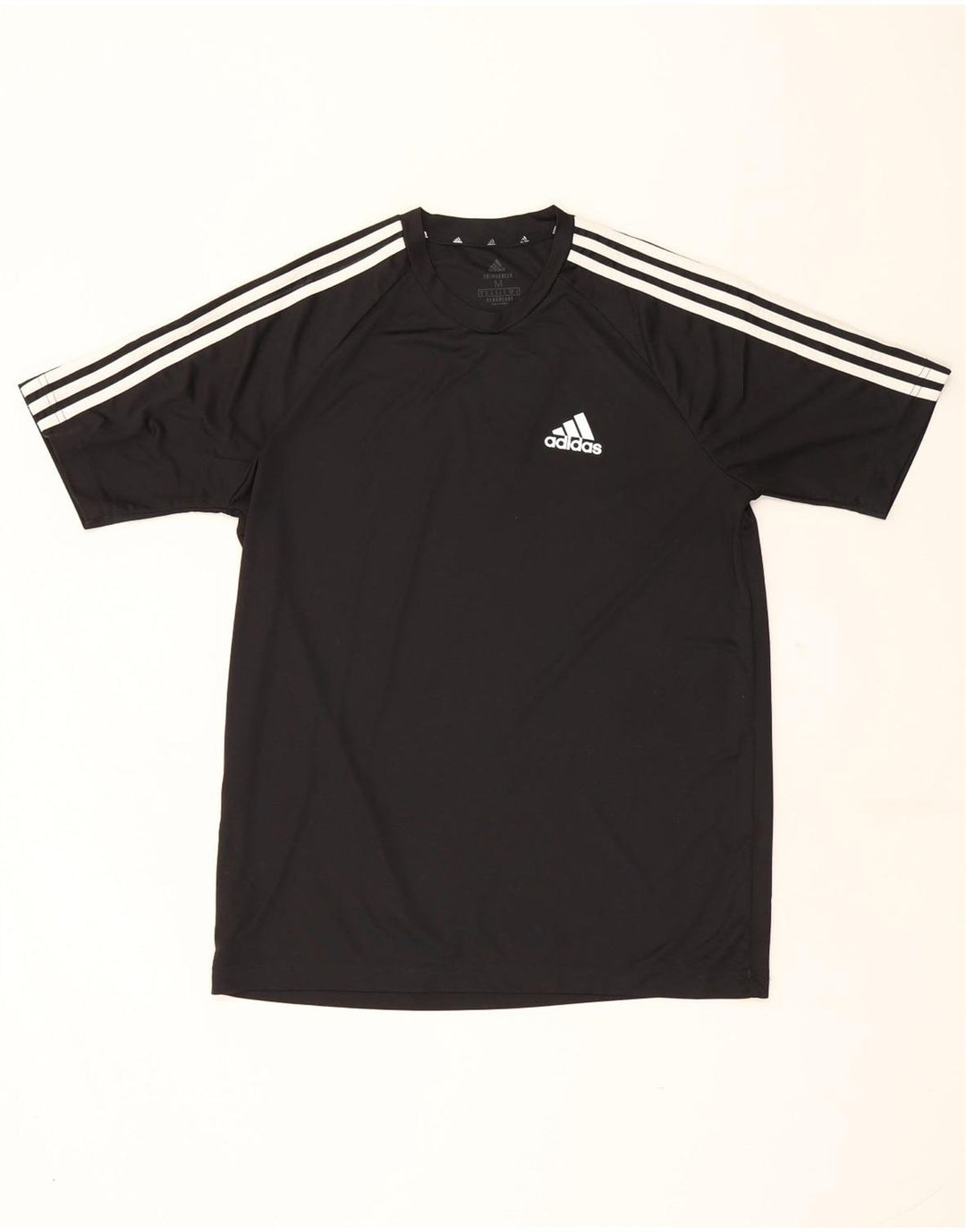 Мужская футболка Adidas Aeroready, средний черный полиэстер