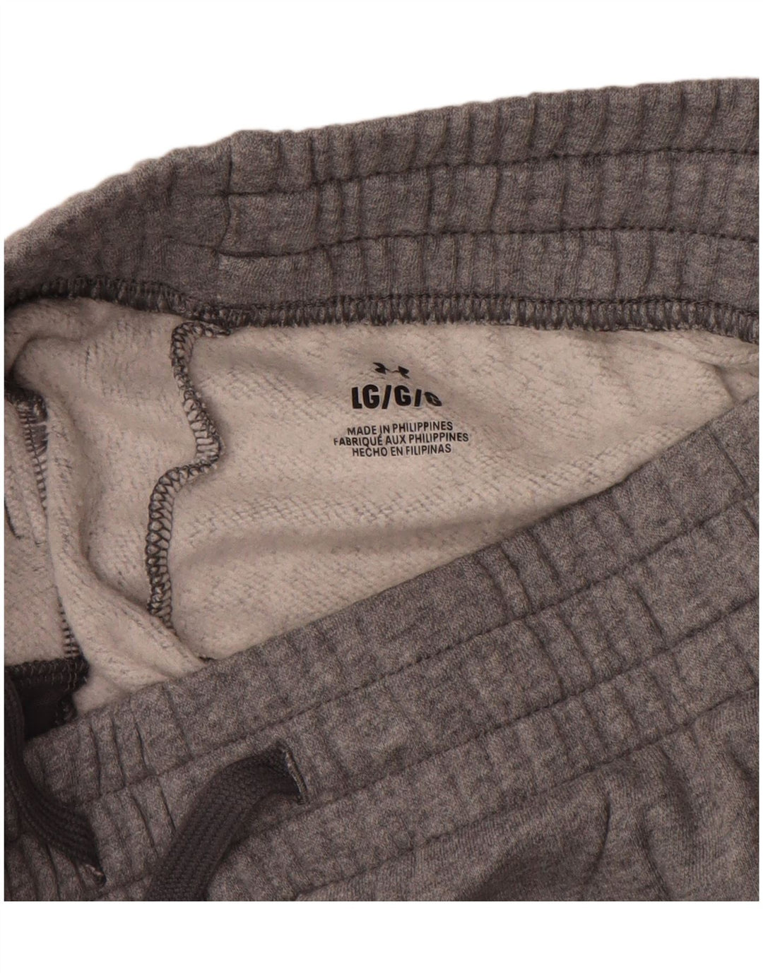 Женские спортивные брюки UNDER ARMOR, джоггеры, UK 14, большой размер, серый хлопок