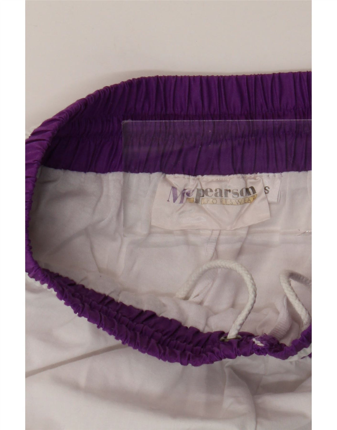 Винтажные женские спортивные брюки для бега, Великобритания, 8 маленьких белых с геометрическим узором