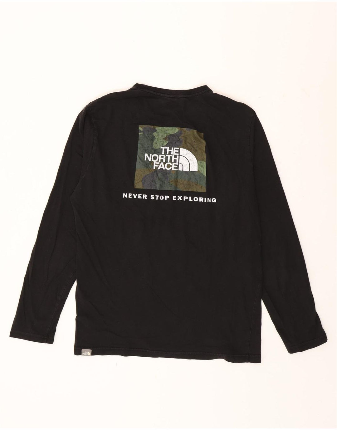 Мужской топ с длинным рукавом The North Face, маленький черный