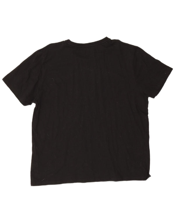 Мужская футболка Fila Top 3XL, черный хлопок