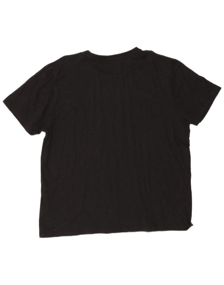 Мужская футболка Fila Top 3XL, черный хлопок