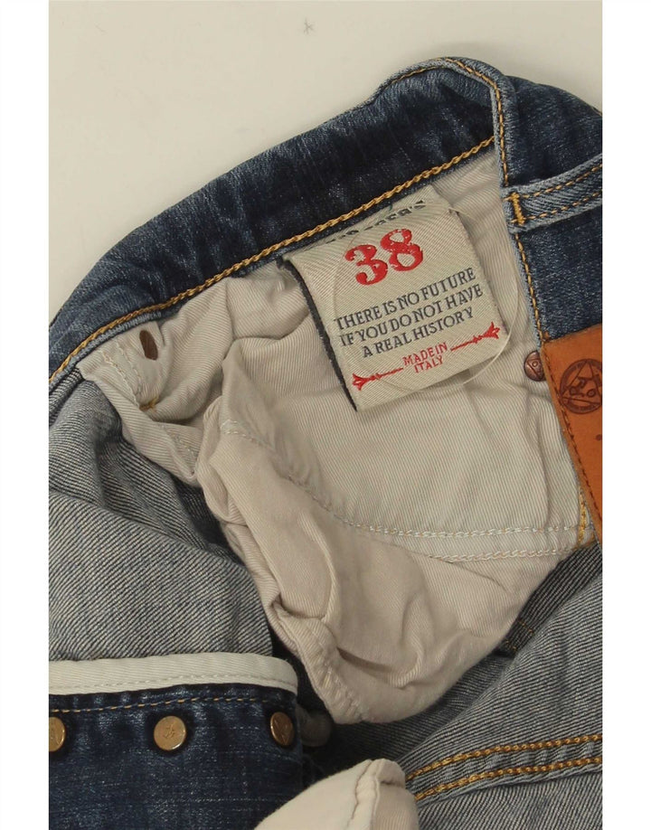 Мужские прямые джинсы Roy Rogers W38 L29, синий хлопок