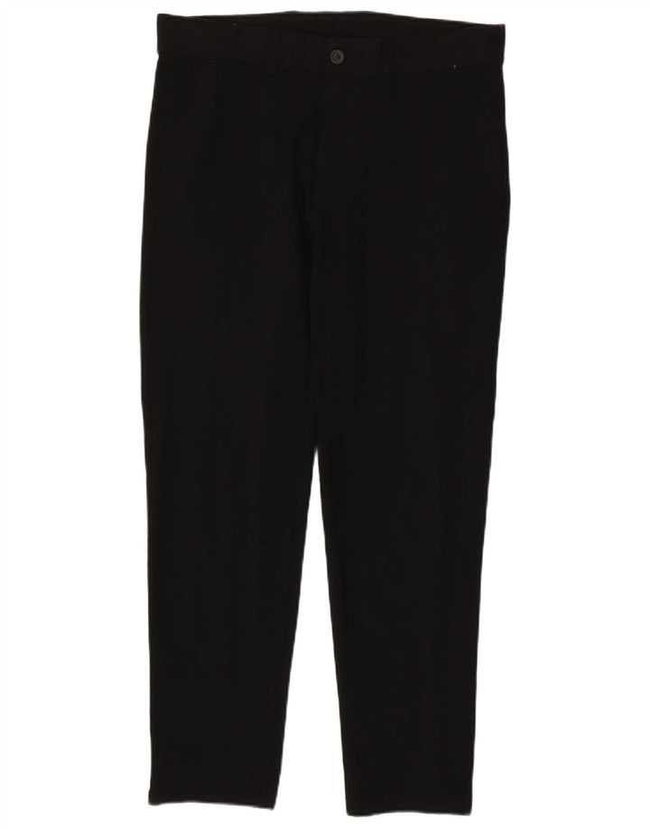 Мужские брюки-чиносы Zara EU 40 Medium W31 L29, черный полиэстер
