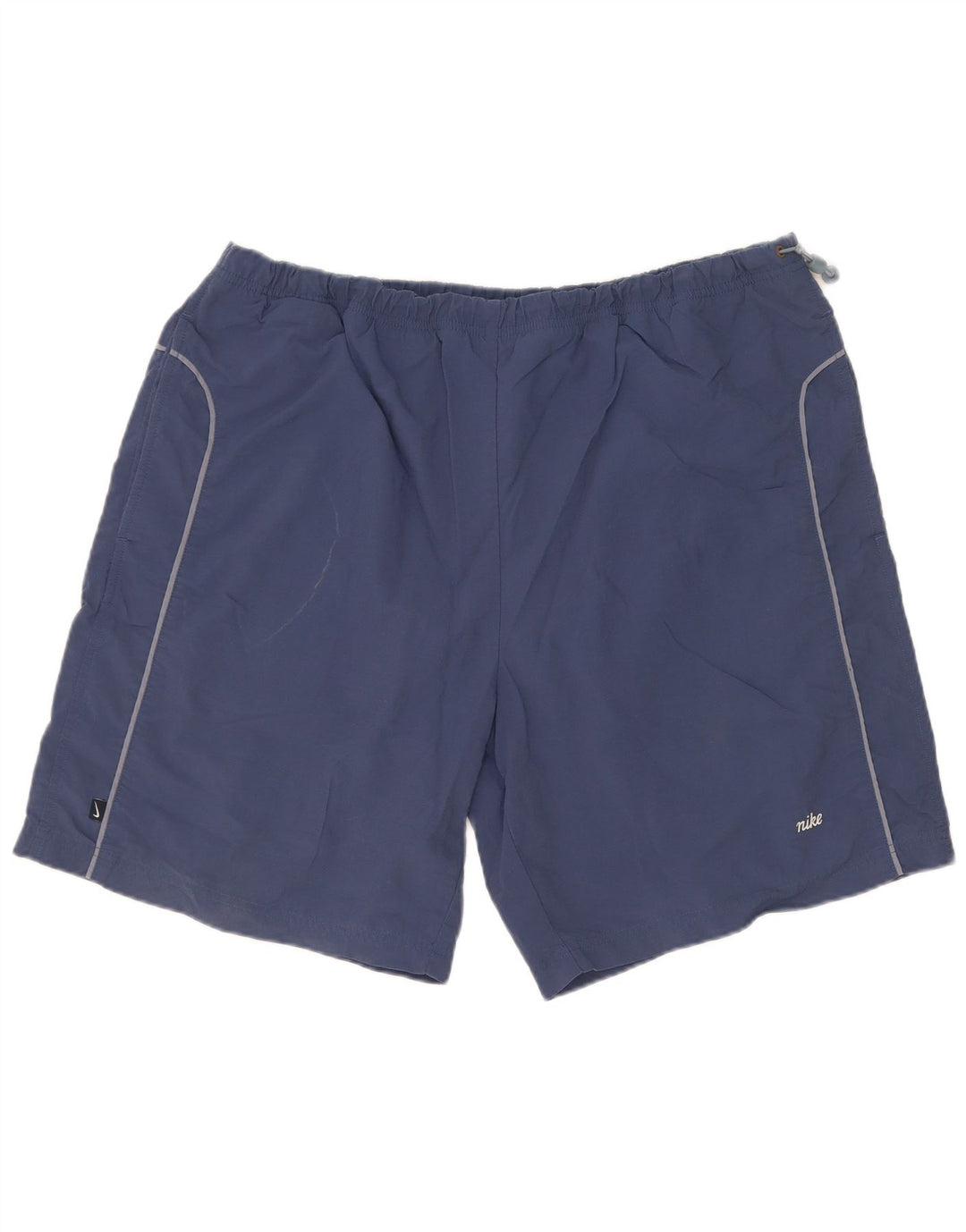 Мужские спортивные шорты Nike XL темно-синие из полиэстера