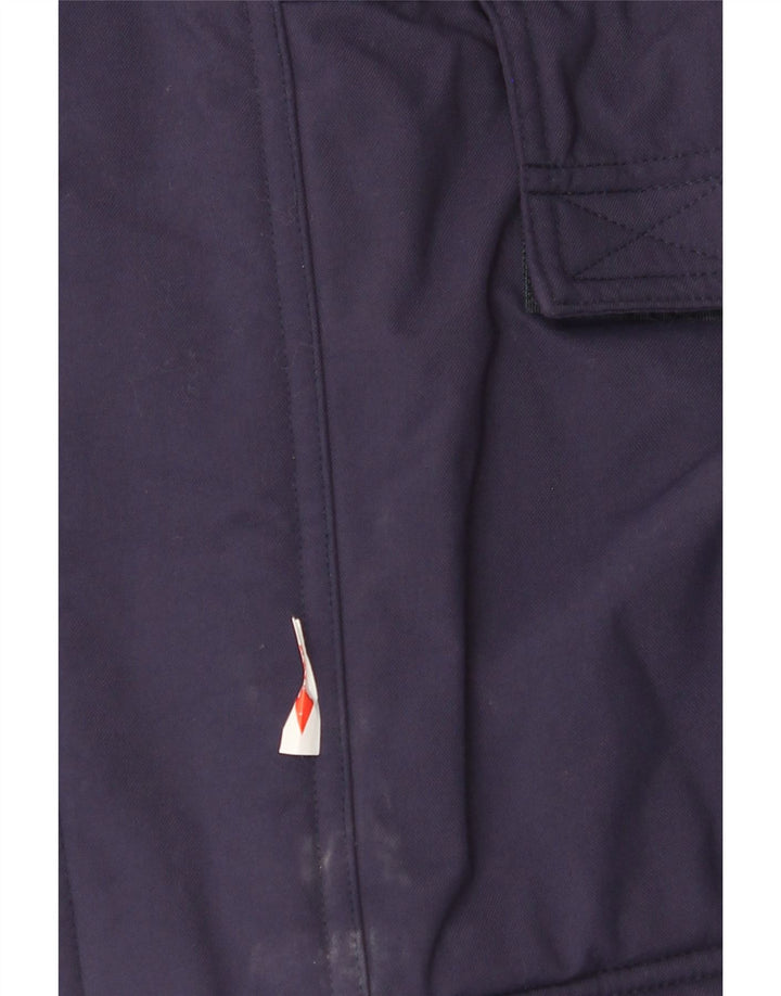 Мужская ветровка Reusch UK 40, большая темно-синяя полиамидная куртка