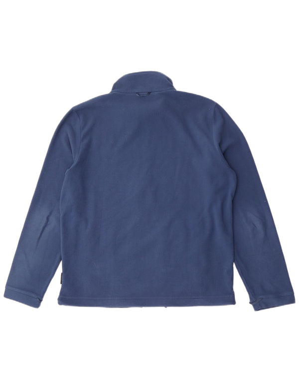 Мужская флисовая куртка Jack Wolfskin UK 42, большой синий полиэстер