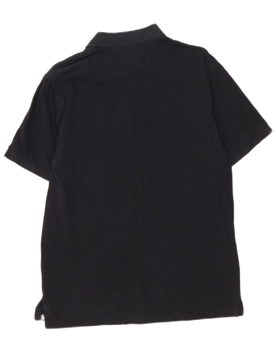 Мужская рубашка поло EDDIE BAUER, хлопковая, среднего размера, черная