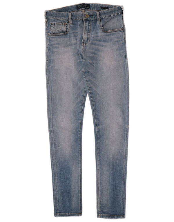 Женские узкие джинсы Scotch & Soda W29 L32, синий хлопок