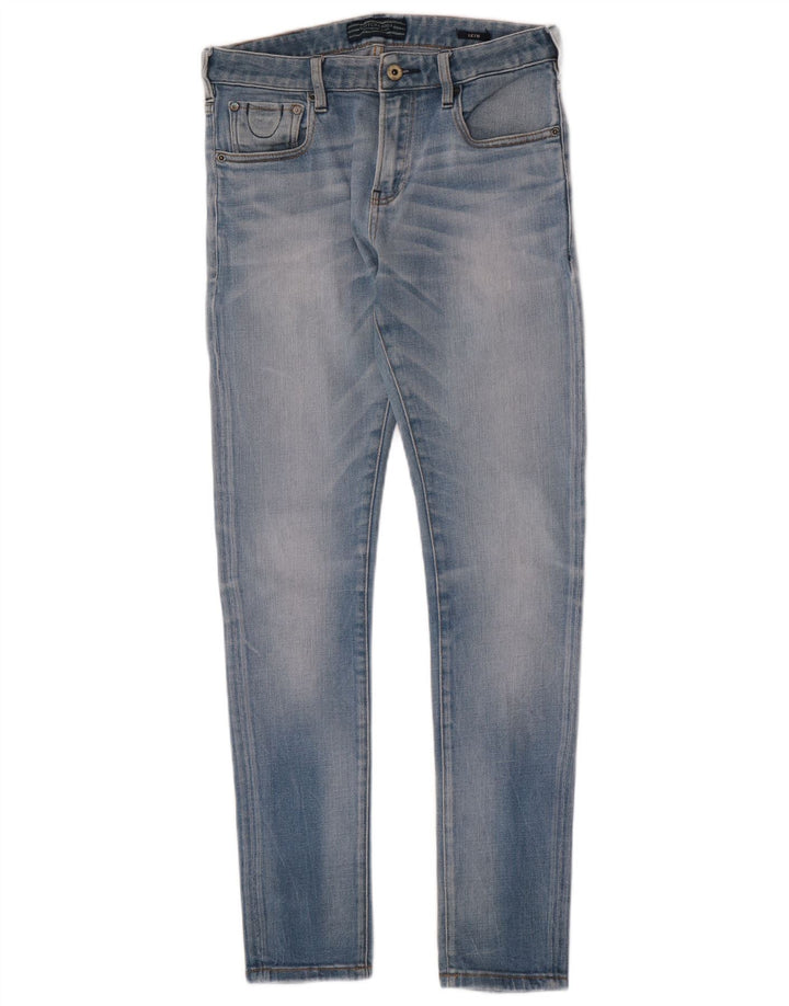 Женские узкие джинсы Scotch & Soda W29 L32, синий хлопок