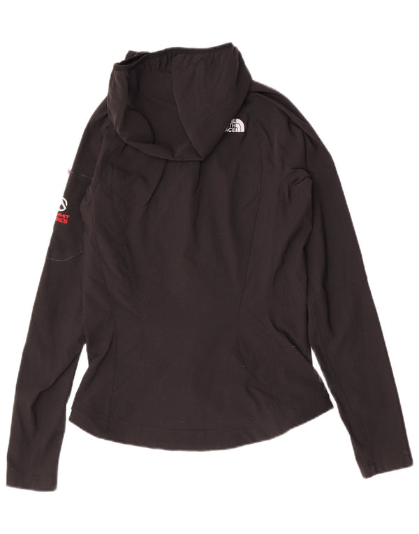 Женский свитер с капюшоном на молнии The North Face, Великобритания, 10, маленький, черный, нейлон