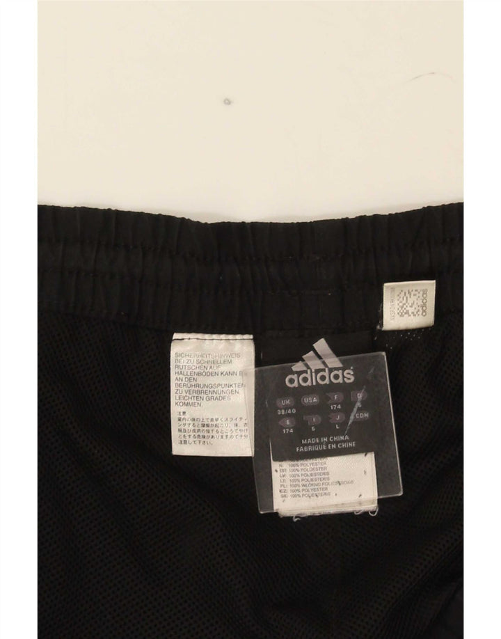 Мужские спортивные брюки Adidas Joggers UK 38/40, средний черный полиэстер