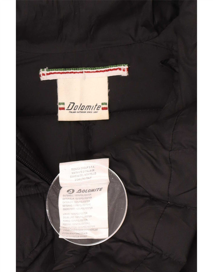 Женская стеганая куртка Dolomite UK 18 XL, черный полиэстер