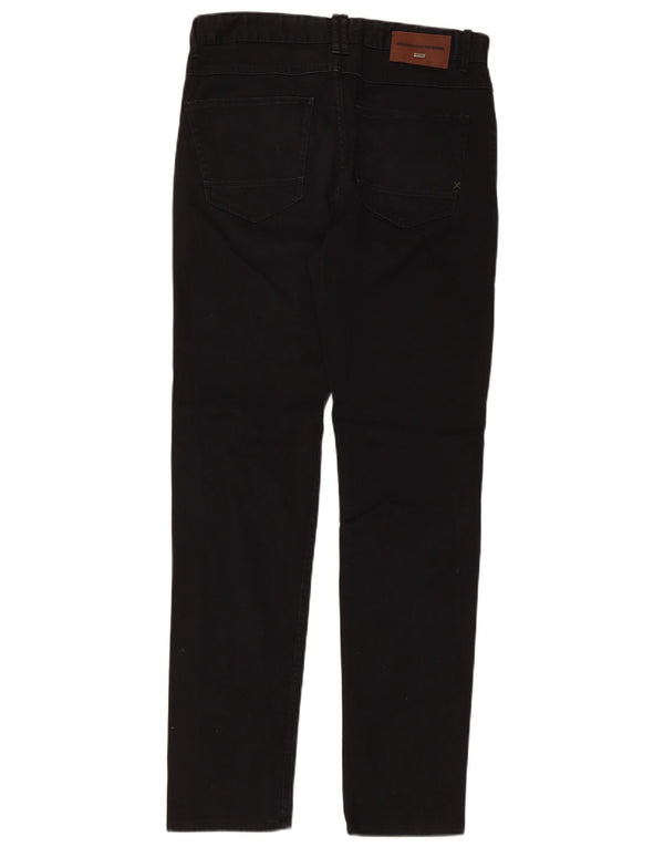 Мужские узкие повседневные брюки Zara EU 38 Small W30 L30, черные