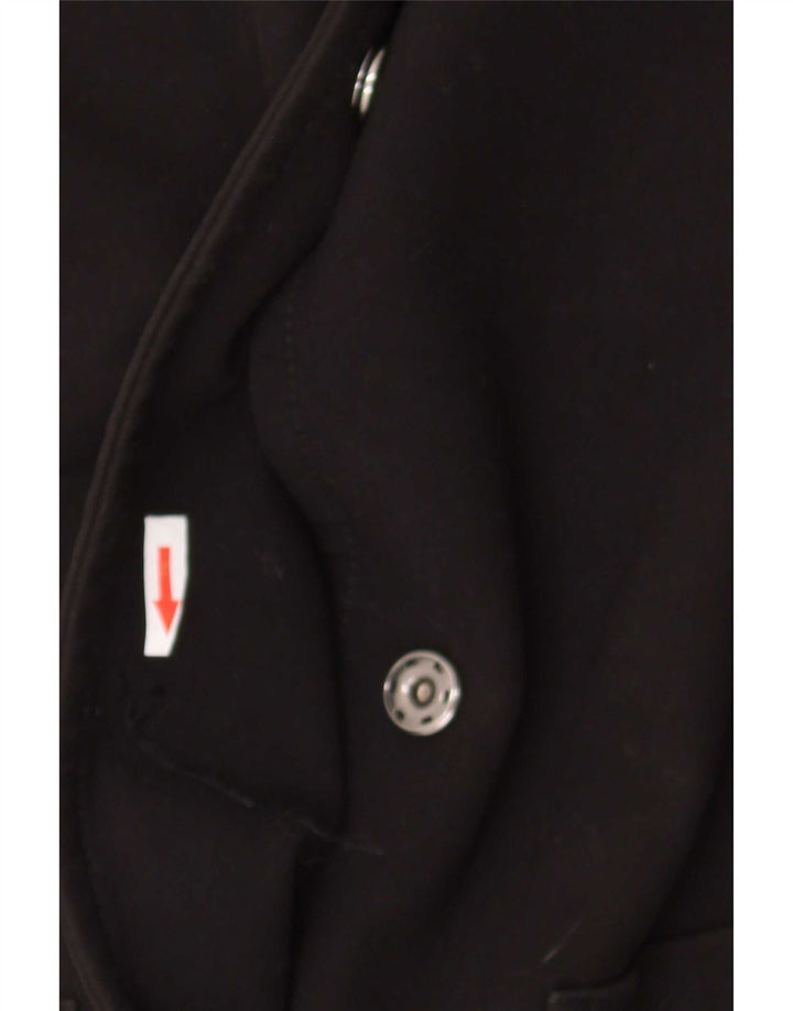 Женское пальто Benetton UK 12 Medium Black