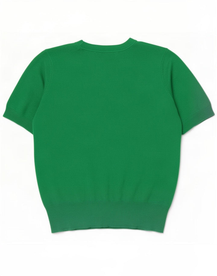 Женская блузка Zara Top UK 12, средний зеленый цвет
