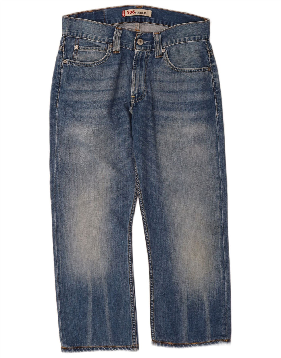 Женские прямые джинсы Levi's 506 стандартного кроя W30 L24 синие
