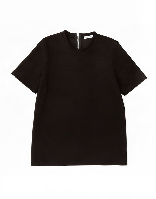 Женская блузка Zara Top UK 14, средний черный полиэстер