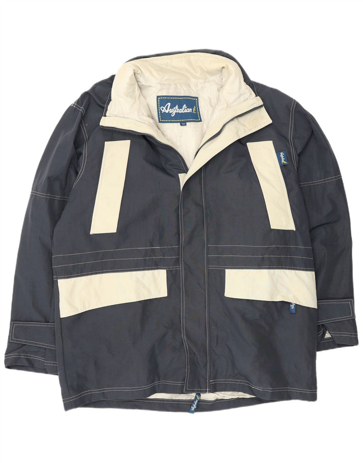 Куртка мужская ветровка AUSTRALIAN L'ALPINA UK 38 Medium Navy Blue