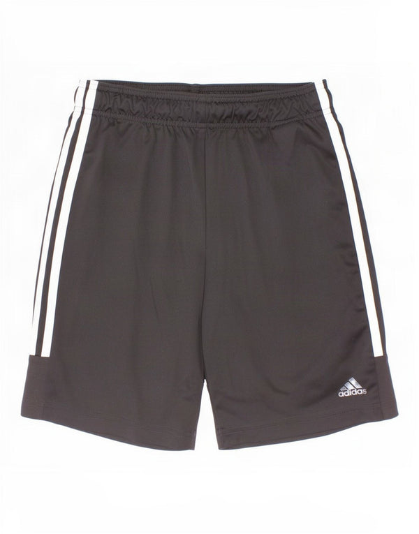 Спортивные шорты Adidas Aeroready для мальчиков 11-12 лет, черный полиэстер
