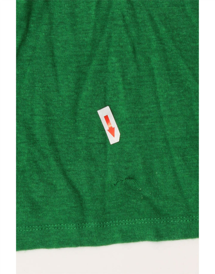 Женский оверсайз-топ Jigsaw с длинным рукавом, Великобритания, 10, маленький зеленый