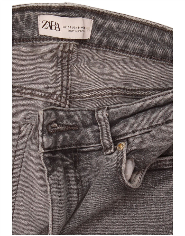 Женские узкие джинсы Zara EU 38 Small W28 L33 Серые