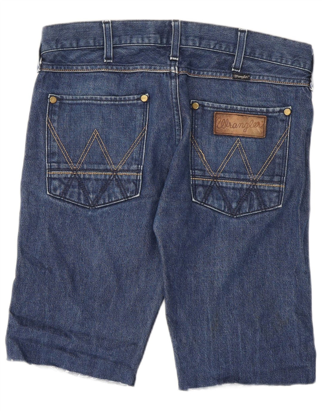 Джинсовые шорты Wrangler Mens 4 RRB W32, средний синий хлопок