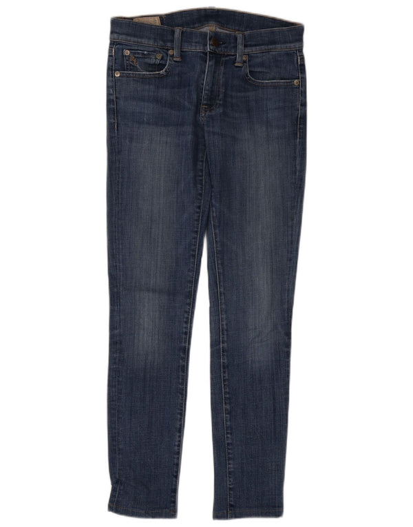 Женские джинсы скинни Polo Ralph Lauren Tompkins W26 L29, синий хлопок