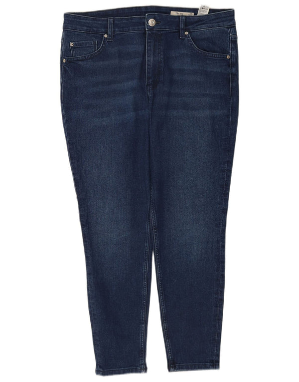 Женские джинсы скинни Marks & Spencer The Ivy UK 16, большие W34 L25, синие, хлопок
