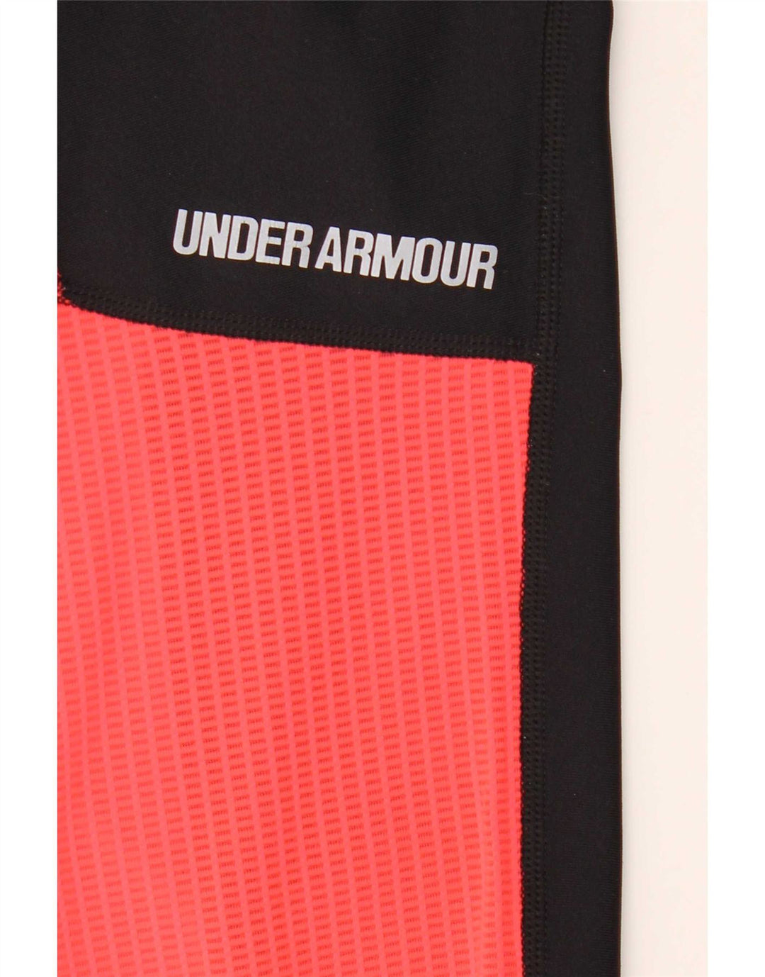 Женские леггинсы с рисунком Under Armour UK 12, средние черные цветные блоки