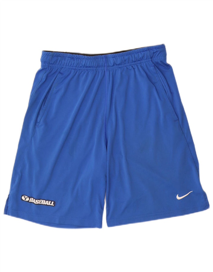 Мужские спортивные шорты Nike Dri Fit, средний синий полиэстер