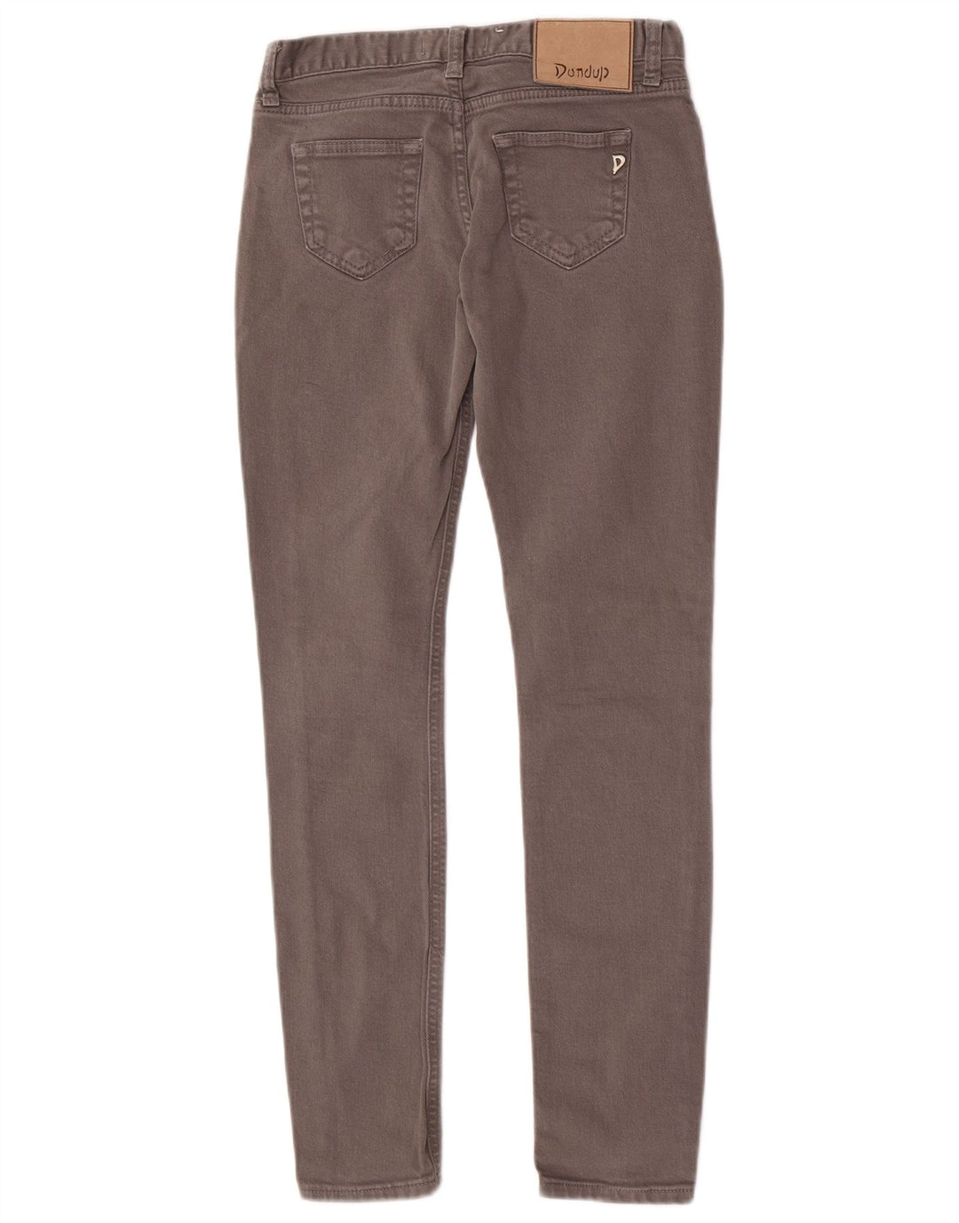 Женские джинсы скинни Dondup W25 L29 серые, хлопок