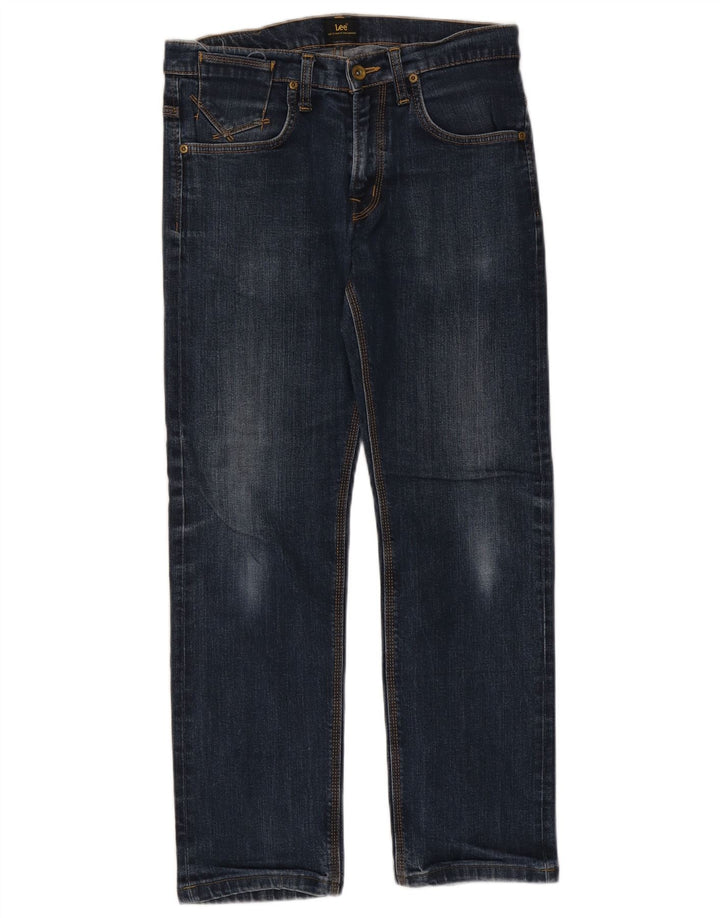 Мужские прямые джинсы Lee W32 L29 темно-синие