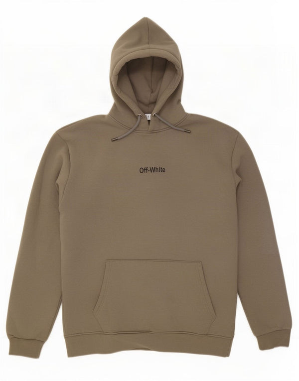 Мужской джемпер с капюшоном Off-White с рисунком 2XL, хаки