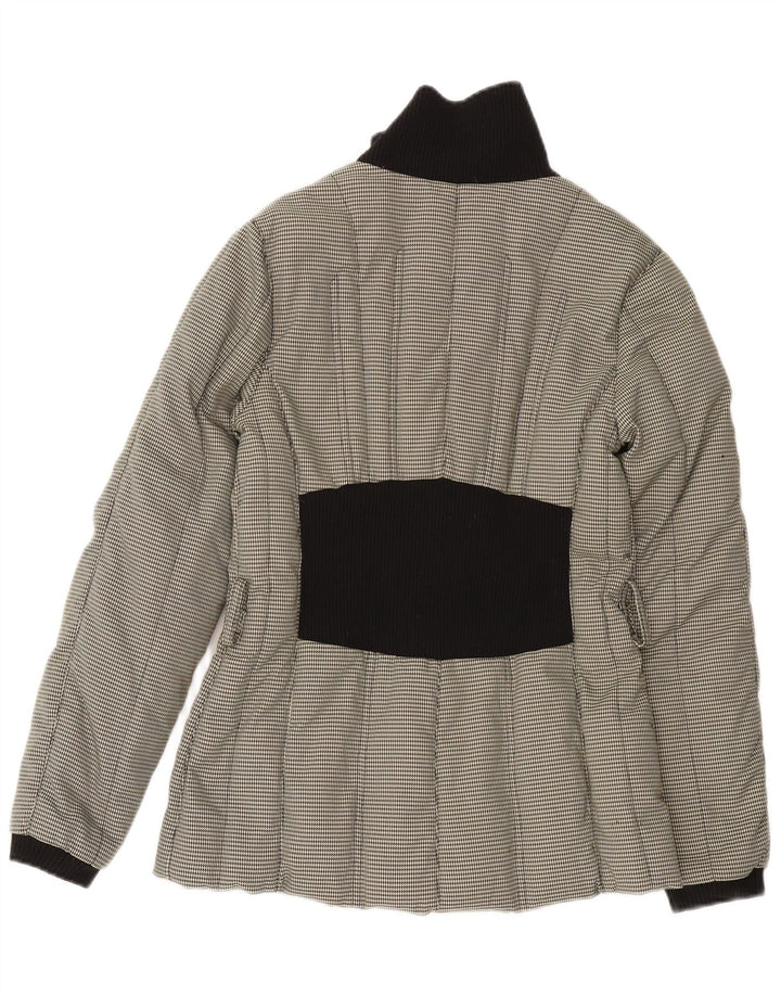 Женская стеганая куртка Carhartt IT 42 Средне-серая с узором "гусиные лапки" Полиамид