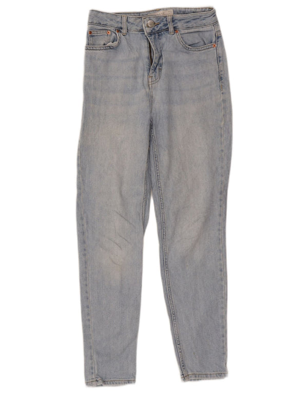 Женские зауженные джинсы Topshop для мам W26 L30, синий хлопок