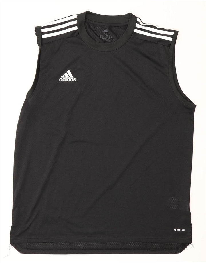 Мужской жилет Adidas Aeroready Top XL, черный полиэстер