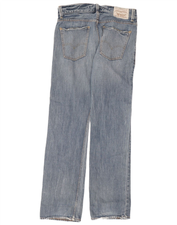 Мужские прямые джинсы Levi's W32 L34 синие, хлопок