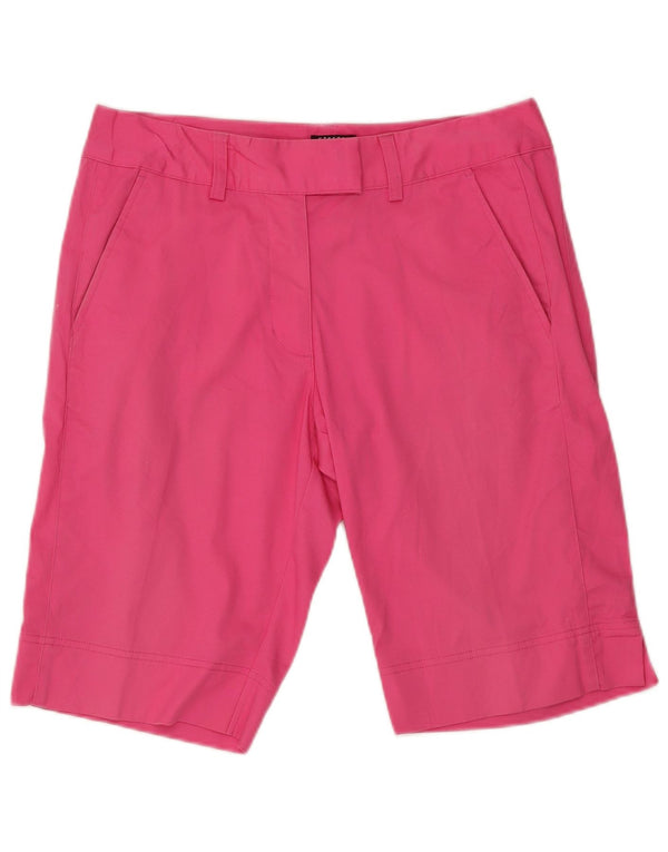 Женские шорты чинос Adidas UK 10, маленькие W32, розовый хлопок