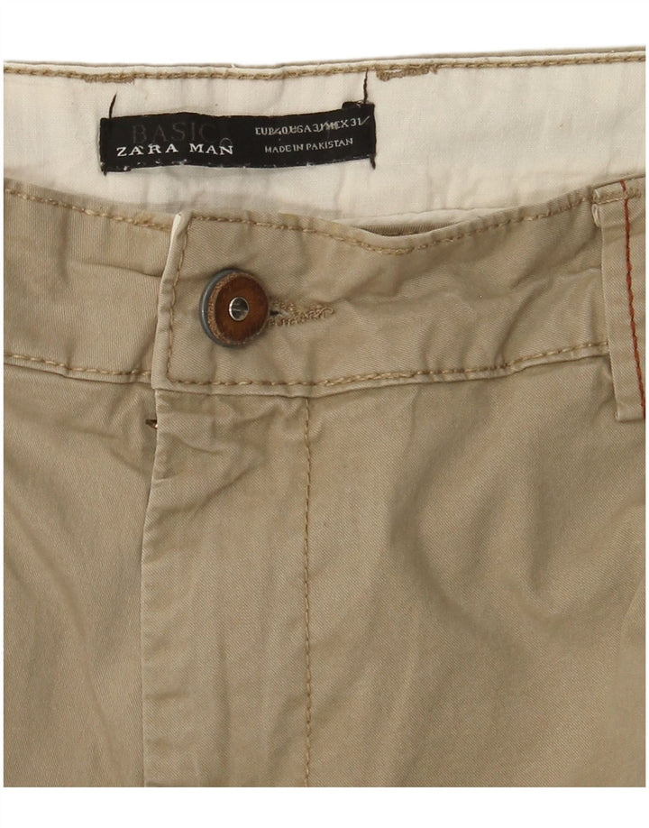 Мужские брюки-чиносы Zara EU 40 Medium W31 L34 Хаки