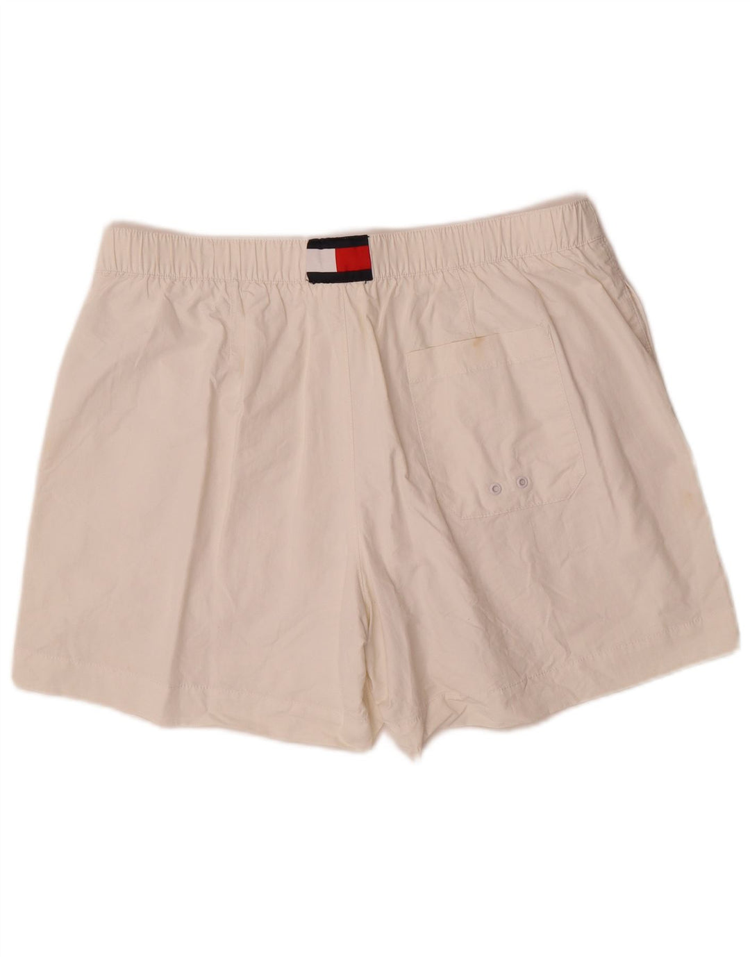 Мужские шорты для плавания Tommy Hilfiger стандартного кроя XL, белый полиамид