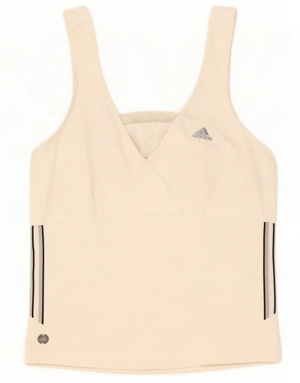 Женский жилет Adidas Top UK 8, маленький белый