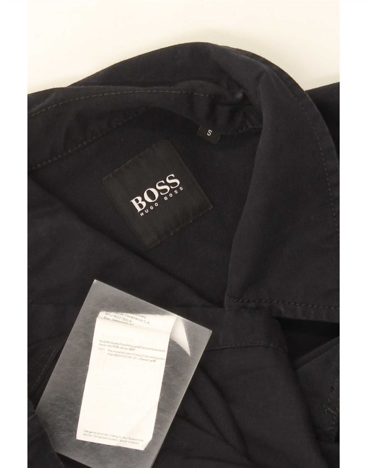 Мужская куртка Hugo Boss Utility UK 36, маленькая, темно-синяя, хлопок