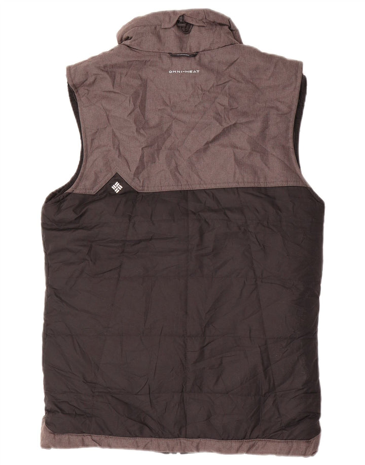 Женский утепленный жилет COLUMBIA Omni-Shield UK 10, маленький черный цветной блок