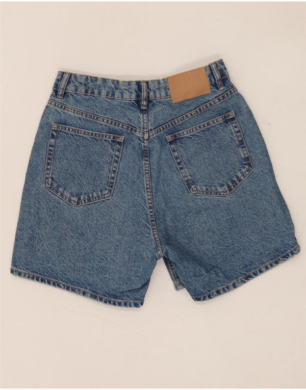 Женские джинсовые шорты ZARA EU 38, маленькие W28, синие, хлопок