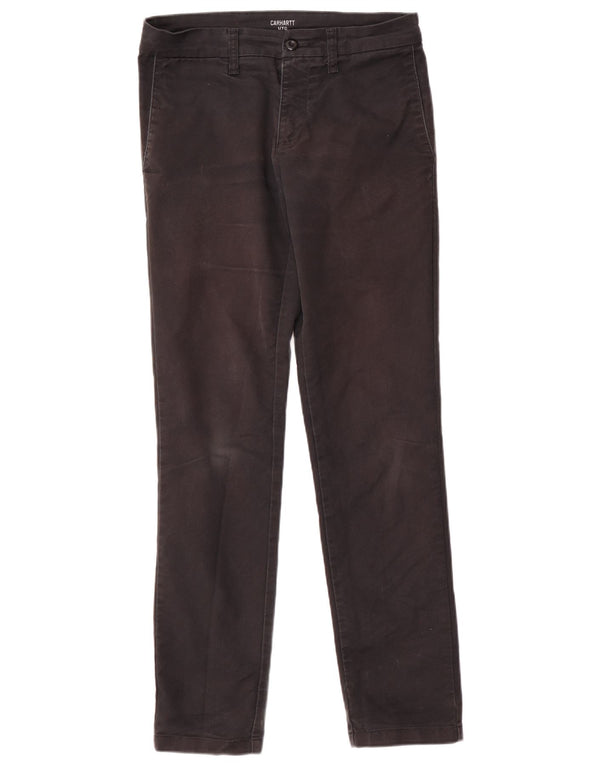 Мужские брюки-чиносы Carhartt Wip Slim W30 L32, черные хлопковые